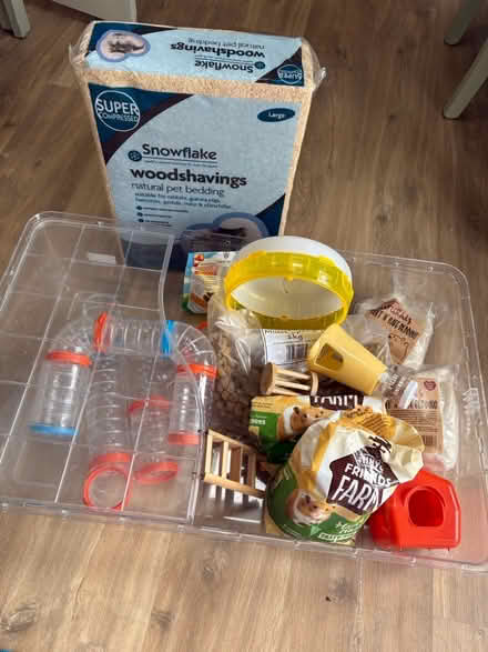 Photo of free Hamster cage and contents (Ashford TN24) #1