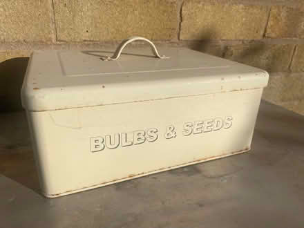 Photo of free Bulbs & Seeds container (Cropston LE7) #1
