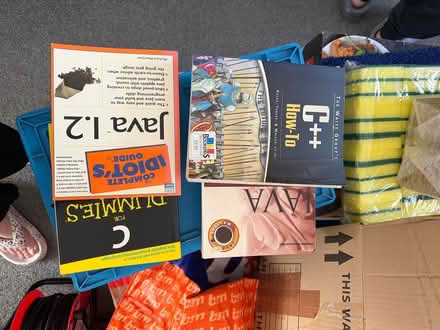 Photo of free computer books (Orrell Mount L30) #1