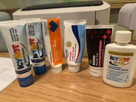 Photo of free variety of muscle pain creams (101 and Fair Oaks Sunnyvale) #1