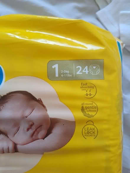 Photo of free Nappies & Vests for new born (LS17 5BE) #3