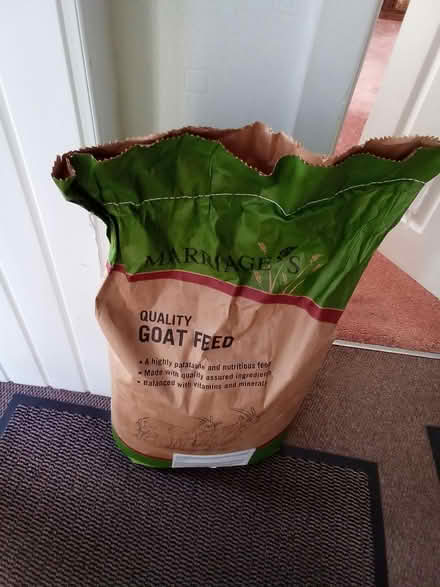 Photo of free 20 kg bag of goat feed (Oxton) #1
