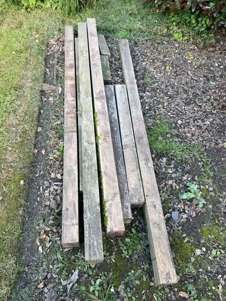 Photo of free Wooden posts (Loscoe, DE75) #2