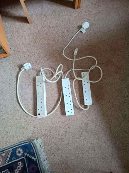 Photo of free 4 way extension cables (3) (Hillingdon UB10) #1