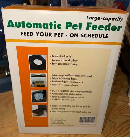 Photo of free Automatic Pet Feeder (Maynard) #2
