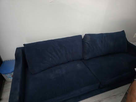 Photo of free Blue Sofa (nrg stadium) #3