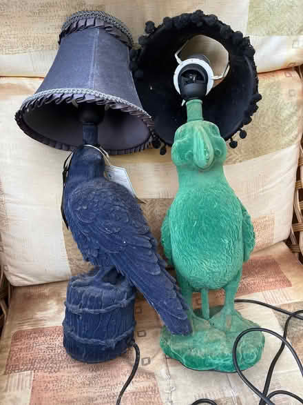 Photo of free 2 bird lamps for repair (Lancing BN15) #1