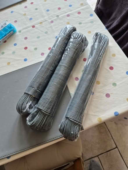 Photo of free 3 x grey 30m washing lines (Chiseldon, SN4) #1