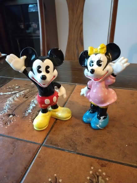 Photo of free Mickey and Minnie - ceramic (ME16 near E Farleigh station) #1