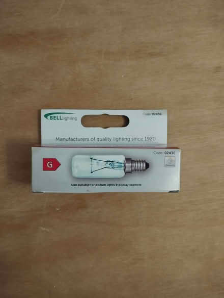 Photo of free Extractor fan lightbulb (Lewisham SE3) #1