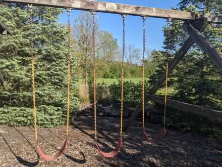 Photo of free Swing set hardware (S of Ypsi) #1
