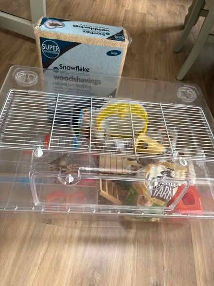 Photo of free Hamster cage and contents (Ashford TN24) #2