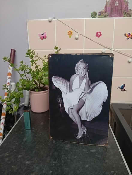 Photo of free Marilyn Monroe tin sign (Dursley) #1