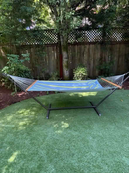 Photo of free Hammock w/stand (Larkspur ca) #1