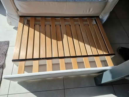 Photo of free Sofa hagalund foldable (Haslucks Green B90) #3