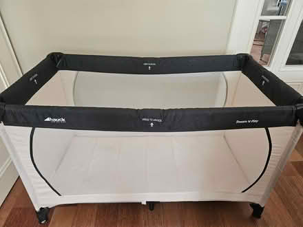 Photo of free Hauck Travel Cot (Blackrock) #1