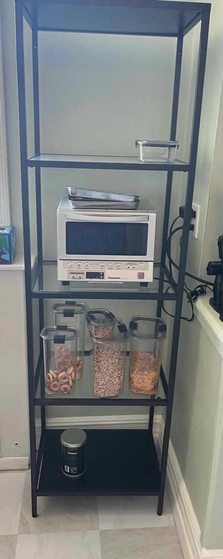 Photo of free Glass IKEA shelf (Kensington Brooklyn) #1