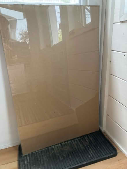 Photo of free Large piece of glass (cracked) (Ashdale, S. of Gerrard Library) #1
