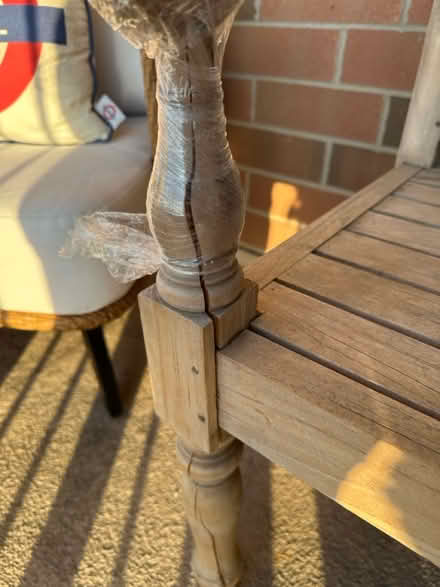 Photo of free Wooden chair/stand (Buffalo Grove, IL) #3