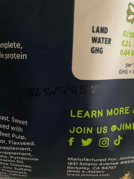 Photo of free jiminy’s dog food (san jose west) #4