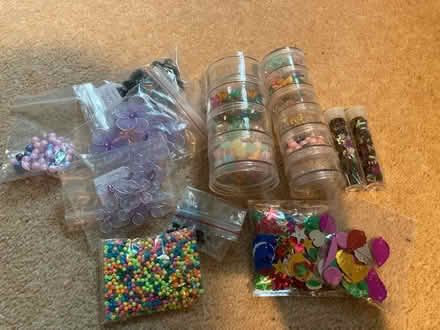 Photo of free Beads, sequins etc (Purley) #1