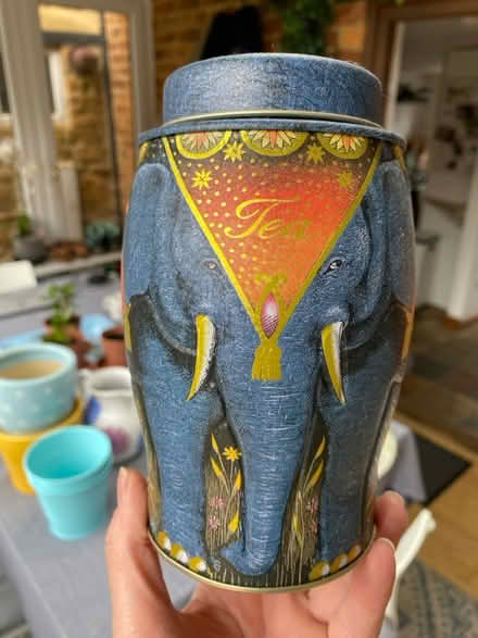 Photo of free Elephant tea caddy (Great Bourton, OX17) #1