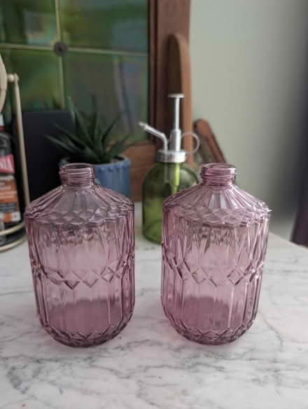 Photo of free Two handwash/cream holders / vase (Kings Norton) #1