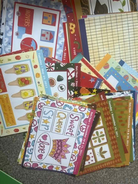 Photo of free Scrapbooking craft paper (TN1) #1