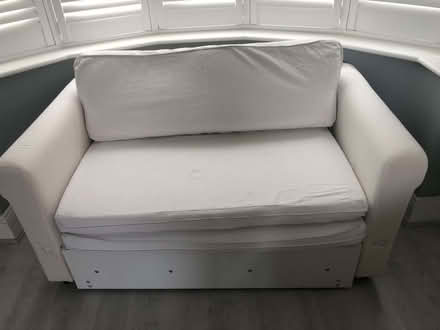 Photo of free Sofa hagalund foldable (Haslucks Green B90) #2