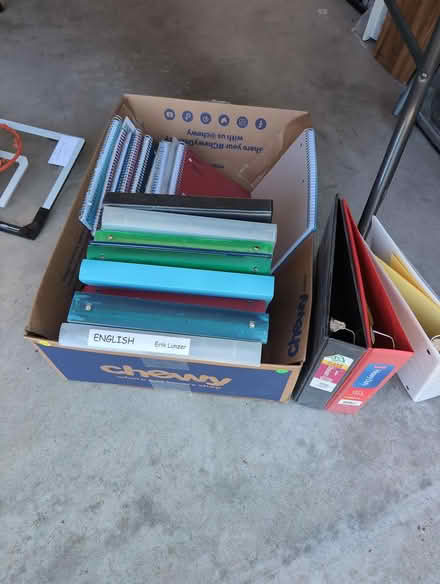 Photo of free School Notebooks & 3 Ring Binders (SW Longmont) #1