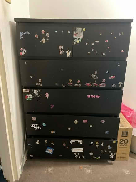 Photo of free IKEA cupboard 6 draw (Upper clapton E5 9dw) #3