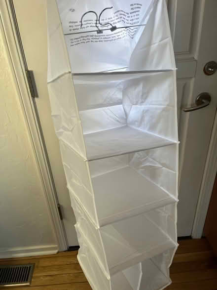 Photo of free 6-Shelf Hanging Closet Organizer (229 Southern Heights Blvd SR) #2