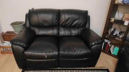 Photo of free Leather recliner sofas (NW9 5rj) #1