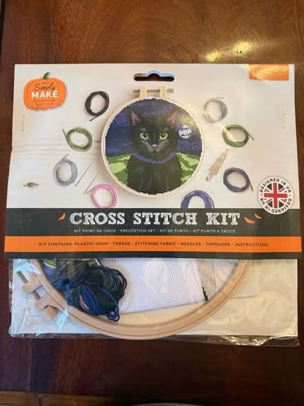 Photo of free Black Cat Cross Stitch Kit (Eastbourne BN21) #1