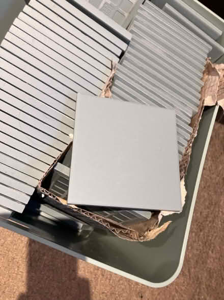 Photo of free Light blue/green porcelain tiles (Margate CT9) #2