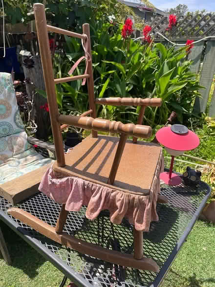 Photo of free Child’s rocking chair (Oakland) #2