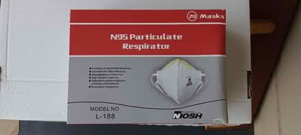 Photo of free Most of a box of n-95 respirators (Maple Leaf) #1