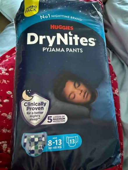 Photo of free Dry Nites age 8-13 (Hanwell W7) #1