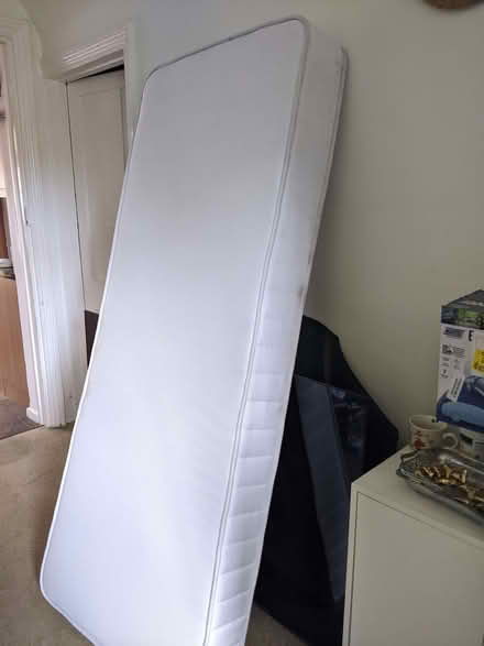 Photo of free 2ft 6 divan base with drawers and mattress (Willington MK44) #1