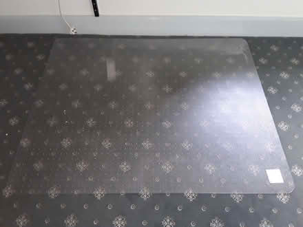 Photo of free Rigid Plastic Carpet Protector (for office chairs). (Great Salkeld CA11) #1