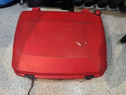 Photo of free Medium suitcase (checked) (101 and Fair Oaks Sunnyvale) #1