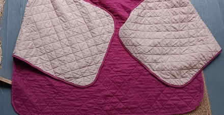 Photo of free Loveseat/chair cover (Maple Leaf) #2