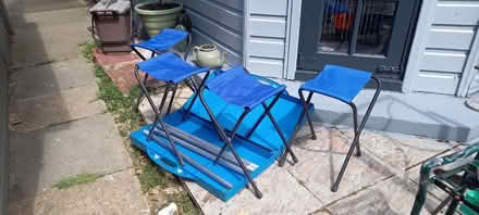 Photo of free Foldaway Picnic Table & 4 Foldaway Stools (Cliftonville CT9) #1
