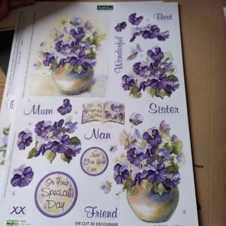 Photo of free Katy Sue designs die cut 3d decoupage pages (Bramley Green RG26) #2
