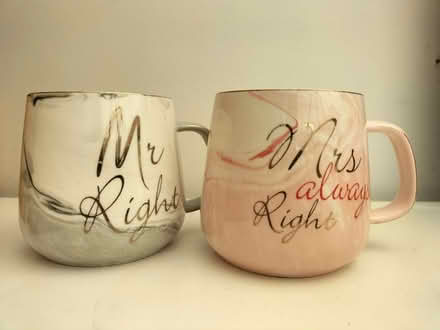 Photo of free Mr and Mrs mugs (Wollaton NG8) #1