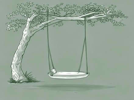 Photo of Baby swing to hang from a tree in the garden. (Monkland HR6) #1