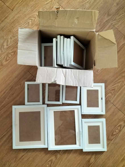 Photo of free Assorted picture frames white (Wollaton NG8) #1