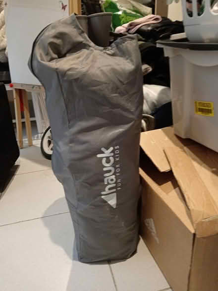 Photo of free Travel cot grey (hauk) (Richmond TW9) #1