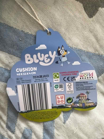 Photo of free Bluey cushion - New & tags (New Eltham SE9) #3
