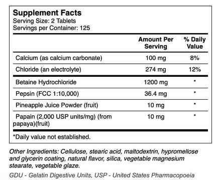 Photo of free Betaine HCL (Glastonbury Center) #2